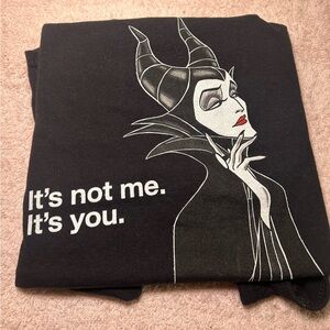 Disney Maleficent T-Shirt Black size XL